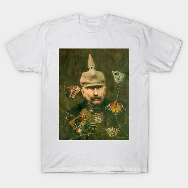 The Malign Lepidopterist T-Shirt by mictomart